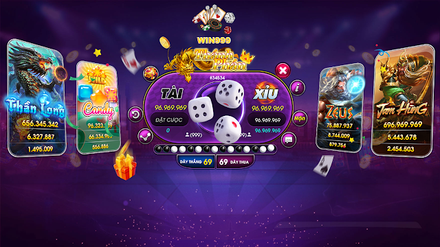 cổng game bài win999