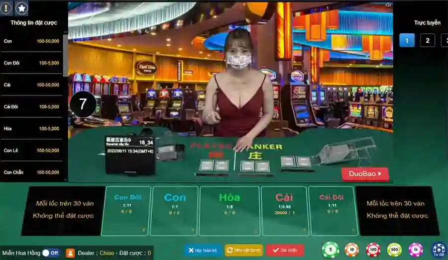 Baccarat sảnh Winner