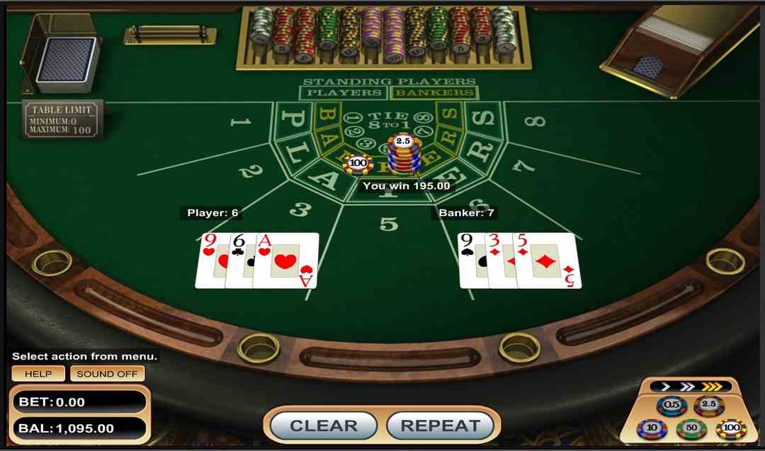 Baccarat luôn chiếm vị trí số 1 trong lòng người chơi