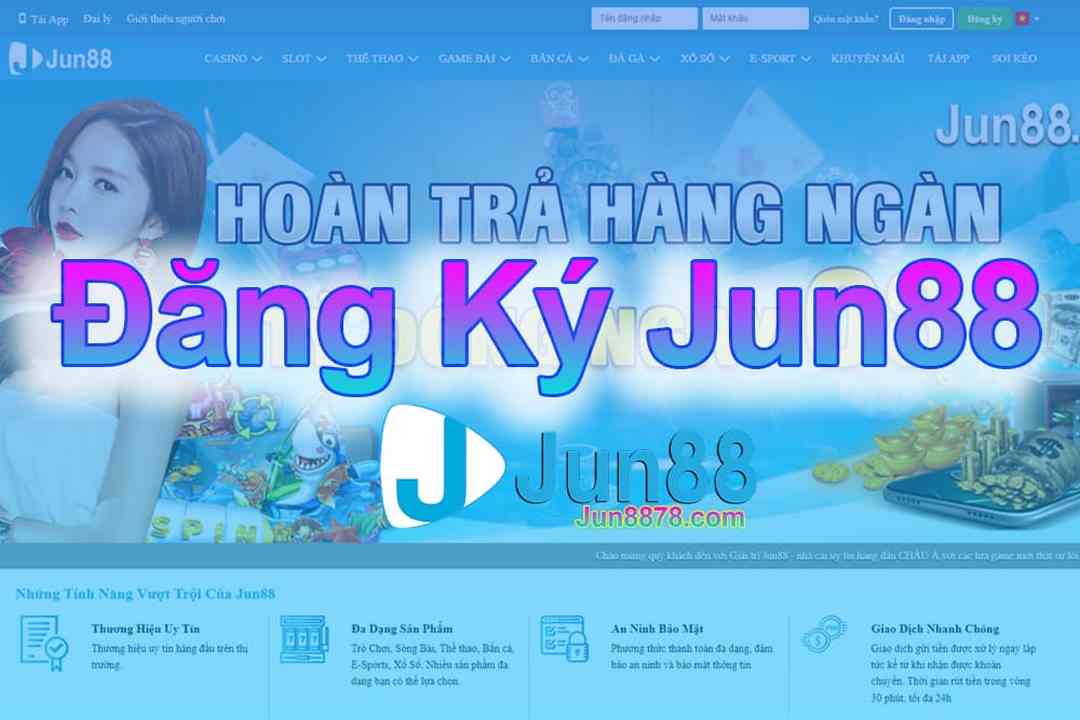 Bảng tỷ lệ cung cấp trên Jun88