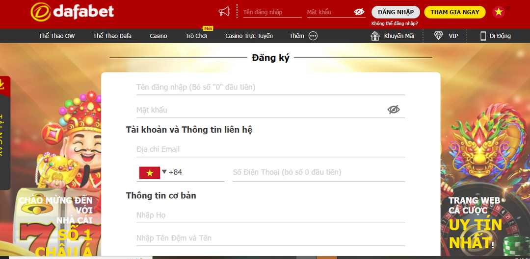 Hãy tham gia Dafabet để thỏa mãn đam mê của bạn