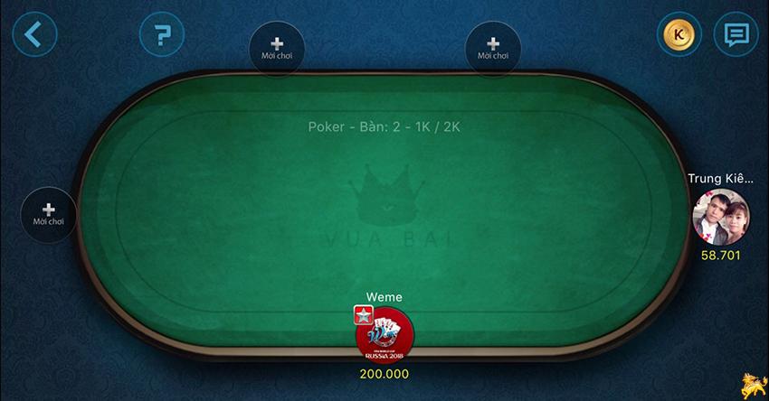 May mắn trong game Poker